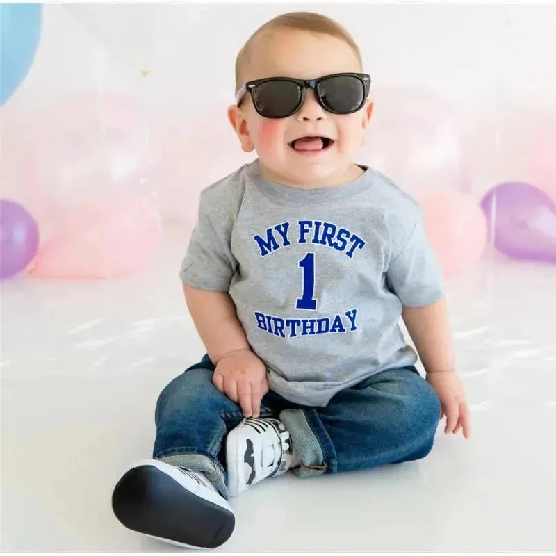 Sweet Wink - My First Birthday Short Sleeve Boy T-Shirt 4 Sweet Wink - My First Birthday Short Sleeve Boy T-Shirt - Image 2