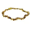 The Amber Monkey - Polished Baroque Baltic Amber 12-13 Inch Necklace, Pear POP -Macro Baby Store the amber monkey polished baroque baltic amber 12 13 inch necklace pear pop image 1