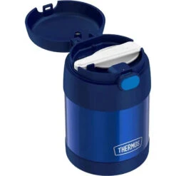 Thermos - 10 Oz. Stainless Steel Nonlicensed Funtainer Food, Blue With Spoon 22 Thermos - 10 Oz. Stainless Steel Nonlicensed Funtainer Food, Blue With Spoon -Macro Baby Store thermos 10 oz stainless steel nonlicensed funtainer food blue with spoon macrobaby 9