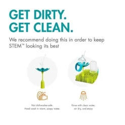 Tomy - Boon Stem Refresh, White/Teal -Macro Baby Store tomy boon stem refresh white teal image 13