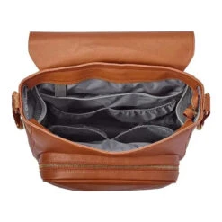 Tomy - JJ Cole Brookmont Backpack Baby Diaper Bag, Cognac 10 Tomy - JJ Cole Brookmont Backpack Baby Diaper Bag, Cognac -Macro Baby Store tomy jj cole cognac brown pu brookmont backpack image 7