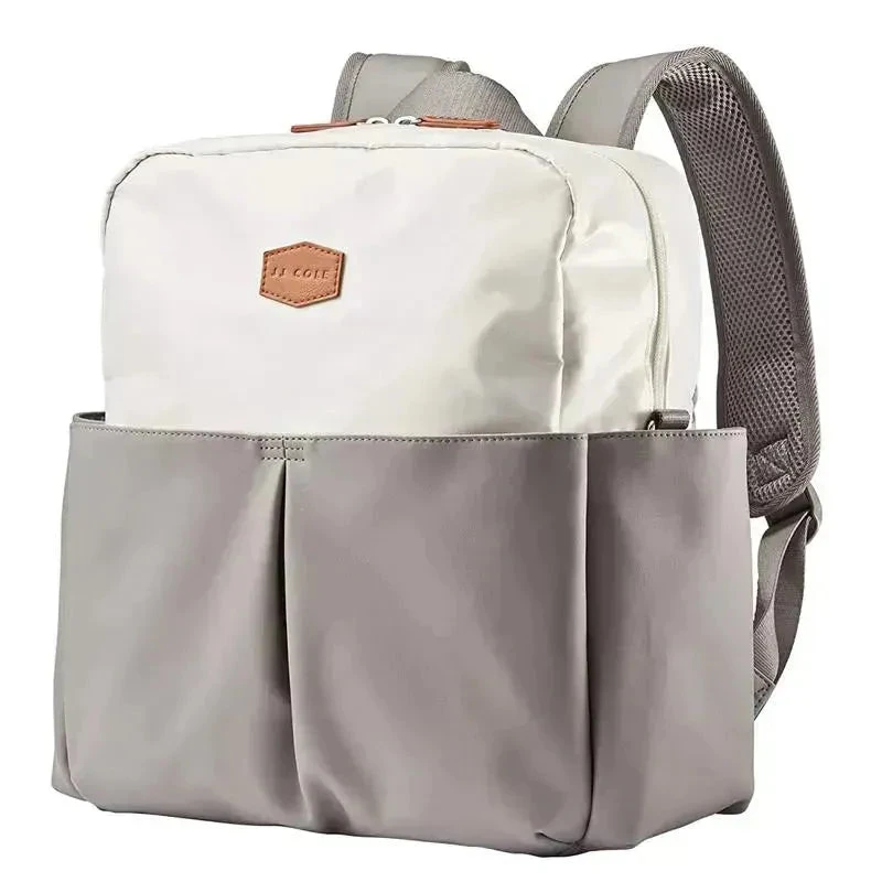 Tomy - Jj Cole Popperton Backpack Diaper Bag, Cream Mushroom 3 Tomy - Jj Cole Popperton Backpack Diaper Bag, Cream Mushroom