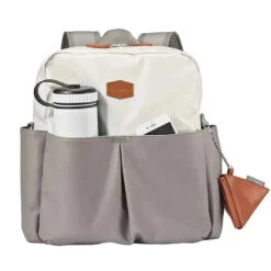 Tomy - Jj Cole Popperton Backpack Diaper Bag, Cream Mushroom 13 Tomy - Jj Cole Popperton Backpack Diaper Bag, Cream Mushroom -Macro Baby Store tomy jj cole popperton backpack cream mushroom image 7