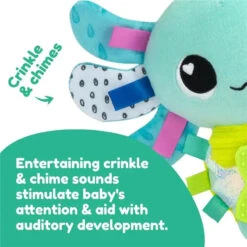 Tomy Lamaze - Alise The Axolotl Clip & Go -Macro Baby Store tomy lamaze alise the axolotl clip go image 3