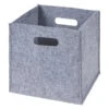 Trend Lab - Felt Storage Cube, Grey 1 Trend Lab - Felt Storage Cube, Grey -Macro Baby Store trend lab felt storage cube grey image 1