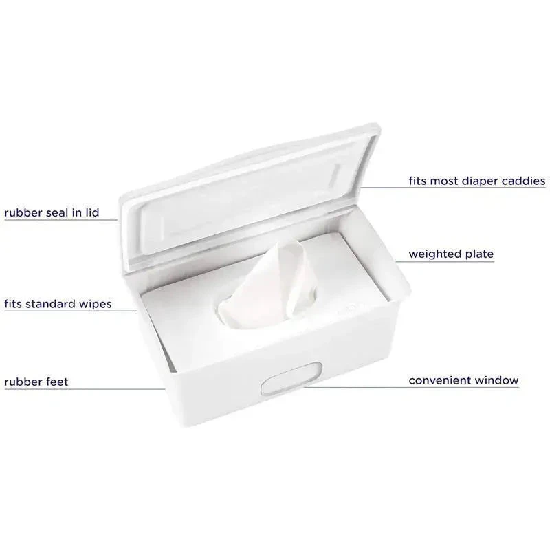 Ubbi® Ubbi - Baby Wipes Dispenser, White 5 Ubbi® Ubbi - Baby Wipes Dispenser, White - Image 3