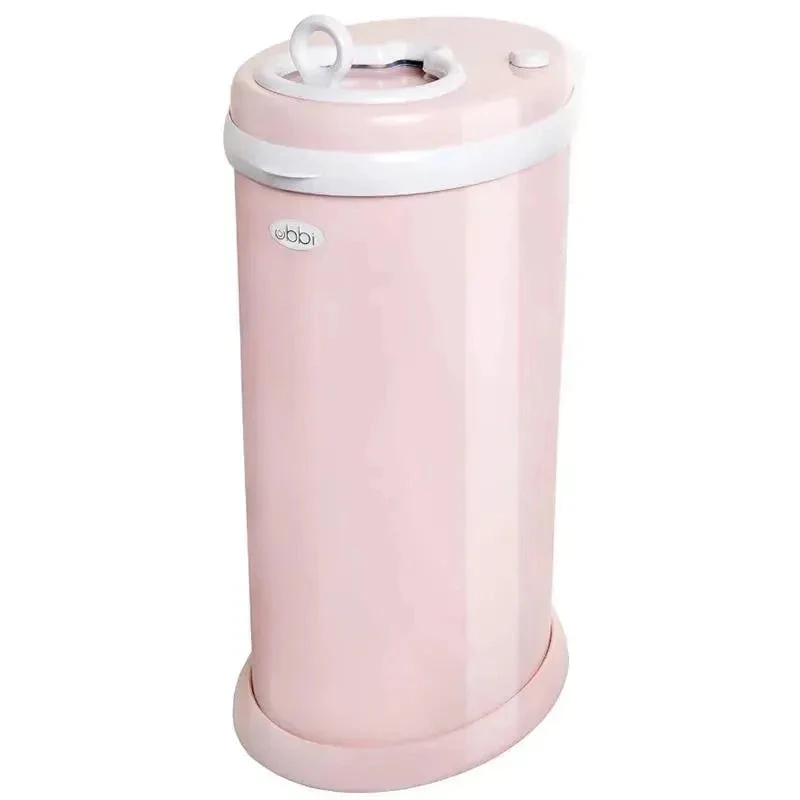 Ubbi® Ubbi - Steel Odor Locking Diaper Pail, Blush Pink 3 Ubbi® Ubbi - Steel Odor Locking Diaper Pail, Blush Pink