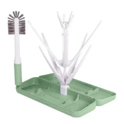 Ubbi® Ubbi - On-The-Go Drying Rack & Brush Set, Sage