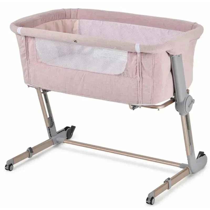 Unilove - Hug Me Plus 3-In-1 Bedside Sleeper, Plum Pink 3 Unilove - Hug Me Plus 3-In-1 Bedside Sleeper, Plum Pink