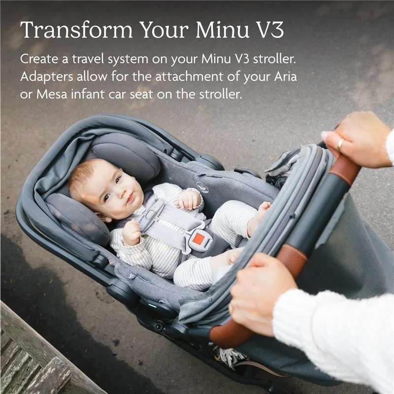 Uppababy - Adapters For Minu V3 - (Compatible With All Mesa And Aria Car Seats) 5 Uppababy - Adapters For Minu V3 - (Compatible With All Mesa And Aria Car Seats) - Image 3