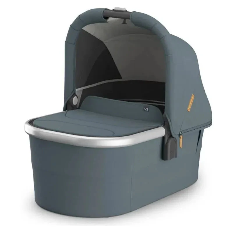 Uppababy - Bassinet V3 Callum (Stone Blue/Silver Frame) 3 Uppababy - Bassinet V3 Callum (Stone Blue/Silver Frame)