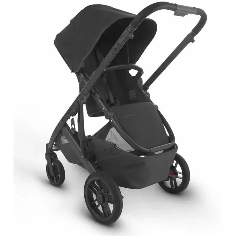 Uppababy - Cruz Stroller V2, Jake (Charcoal/Carbon Frame/Black Leather) 4 Uppababy - Cruz Stroller V2, Jake (Charcoal/Carbon Frame/Black Leather) - Image 2