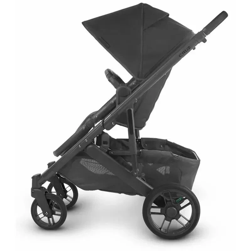 Uppababy - Cruz Stroller V2, Jake (Charcoal/Carbon Frame/Black Leather) 5 Uppababy - Cruz Stroller V2, Jake (Charcoal/Carbon Frame/Black Leather) - Image 3