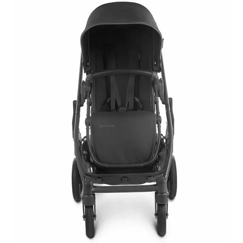 Uppababy - Cruz Stroller V2, Jake (Charcoal/Carbon Frame/Black Leather) 7 Uppababy - Cruz Stroller V2, Jake (Charcoal/Carbon Frame/Black Leather) - Image 5