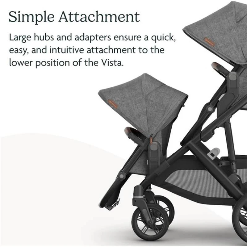 Uppababy - Kenzi Vista V3 Stroller | Kenzi Rumbleseat | Upper Adapters 12 Uppababy - Kenzi Vista V3 Stroller | Kenzi Rumbleseat | Upper Adapters - Image 10