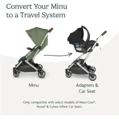 Uppababy - Minu Infant Car Seat Adapter For Maxi-Cosi/Nuna/Cybex -Macro Baby Store uppababy minu infant car seat adapter for maxi cosi nuna cybex image 4