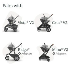Uppababy - Savannah Vista V3 Stroller | Savannah Rumbleseat | Upper Adapters 23 Uppababy - Savannah Vista V3 Stroller | Savannah Rumbleseat | Upper Adapters -Macro Baby Store uppababy savannah vista v3 stroller savannah rumbleseat upper adapters image 9