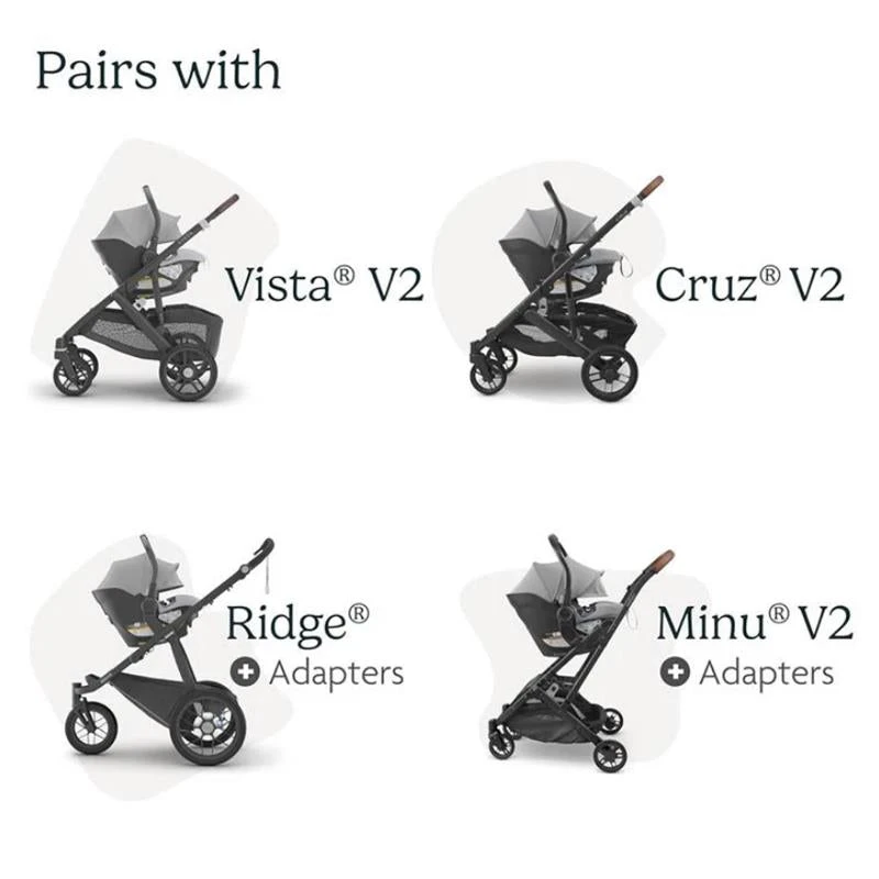 Uppababy - Savannah Vista V3 Stroller | Savannah Rumbleseat | Upper Adapters 11 Uppababy - Savannah Vista V3 Stroller | Savannah Rumbleseat | Upper Adapters - Image 9