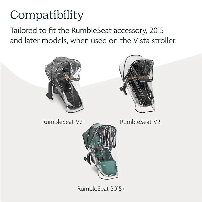 Uppababy - Vista Rain Shield For Rumbleseat And Rumbleseat V2 4 Uppababy - Vista Rain Shield For Rumbleseat And Rumbleseat V2 - Image 2