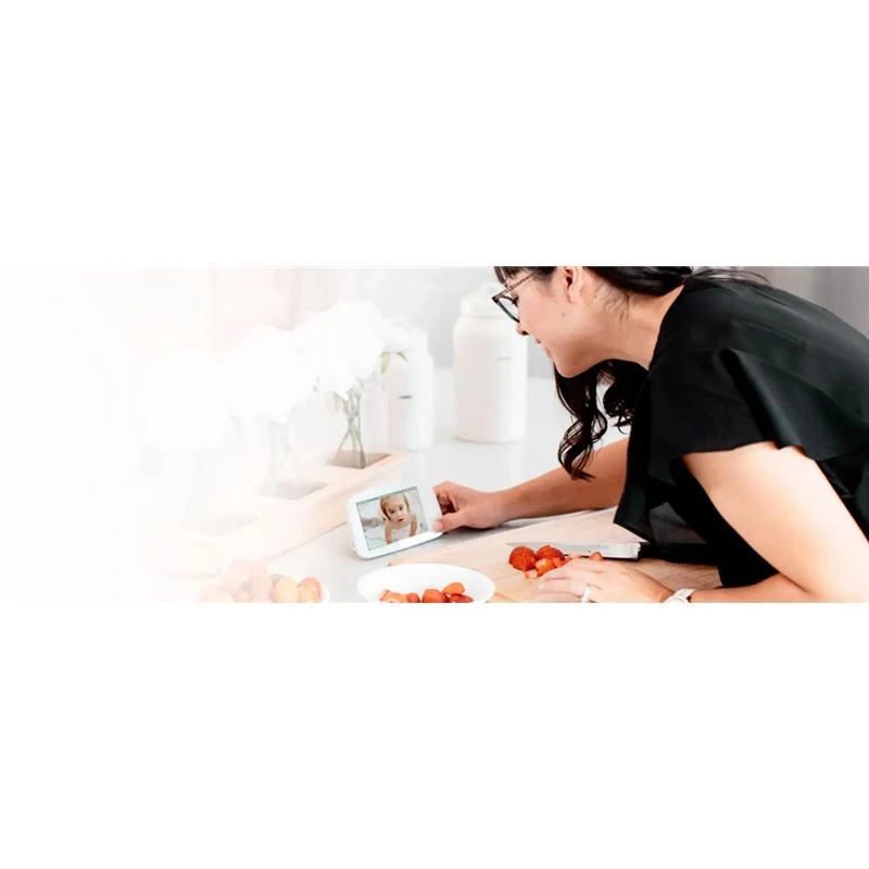 Vava - Baby Monitor Single 5/720P Bbm, White 8 Vava - Baby Monitor Single 5/720P Bbm, White - Image 6