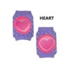 Wootie - Baby Knee Pads Pink Heart -Macro Baby Store wootie baby knee pads pink heart image 1