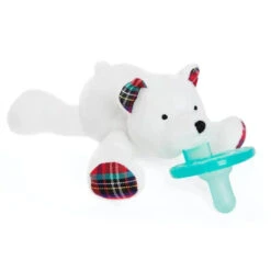 Wubbanub Infant Pacifier Polar Bear -Macro Baby Store wubbanub infant pacifier polar bear image 5