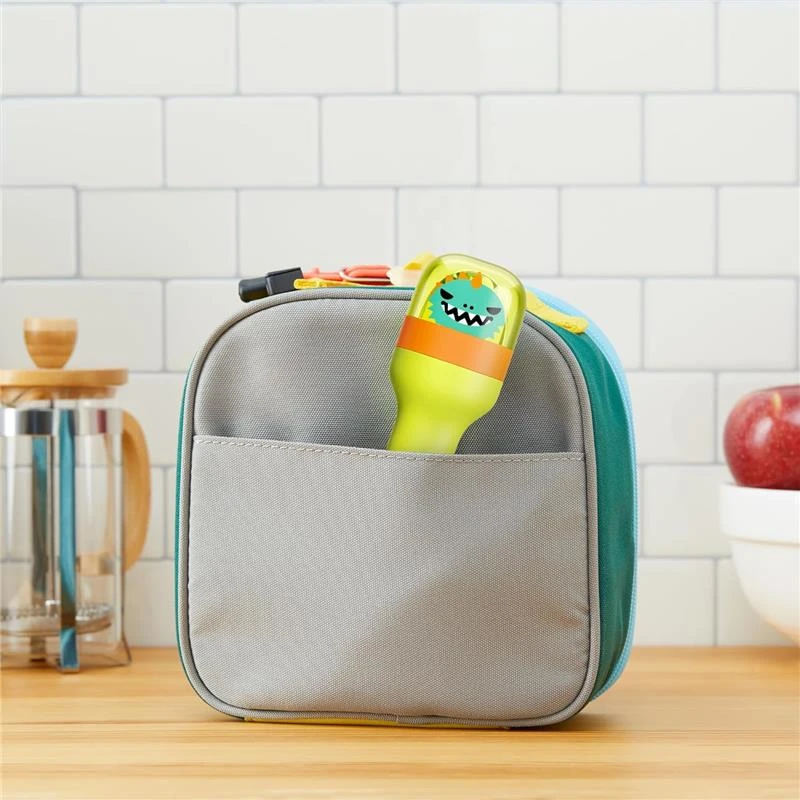 Zoku - Kids Pocket Utensil Set, Green Dino 7 Zoku - Kids Pocket Utensil Set, Green Dino - Image 5