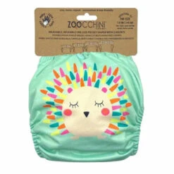 Zoocchini - Cloth Diaper Hedgehog With 2Pk Insert One Size